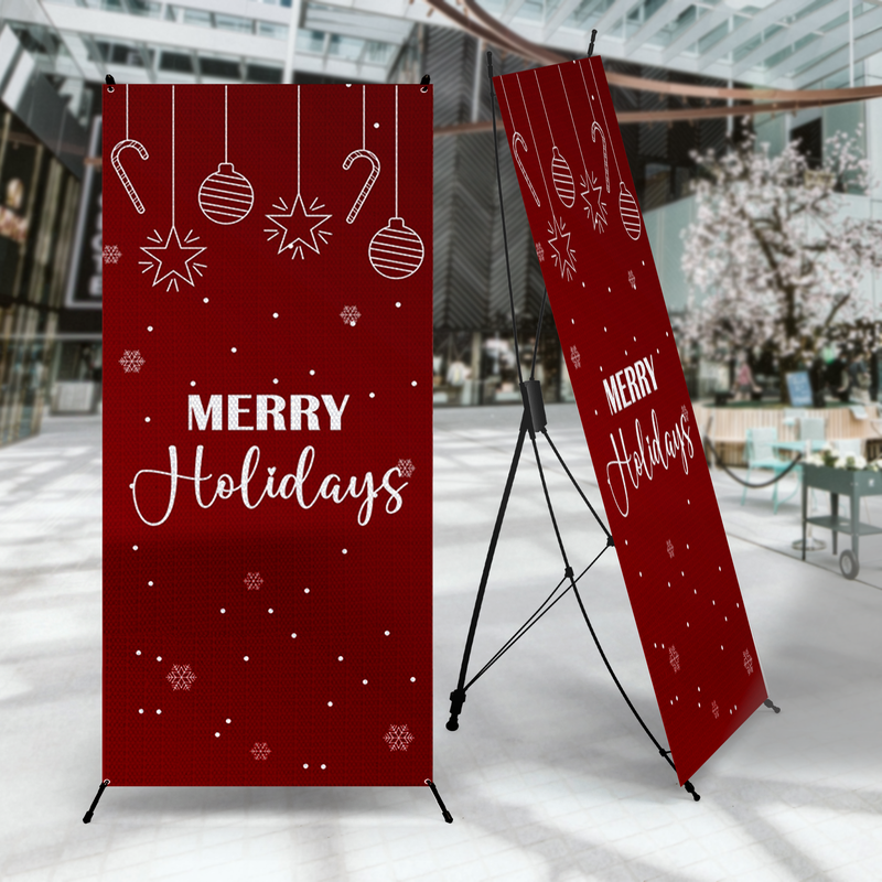 MERRY HOLIDAYS X-BANNER