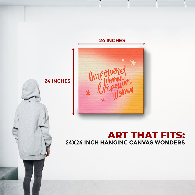 EMPOWERED WOMEN DECOR CANVAS