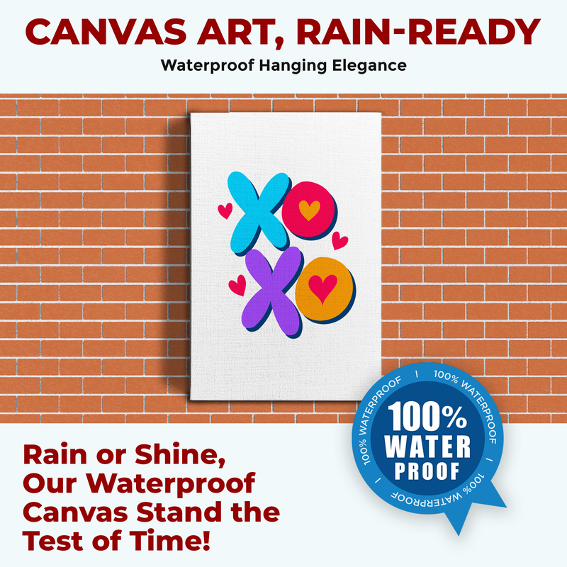 XOXO CANVAS DECOR