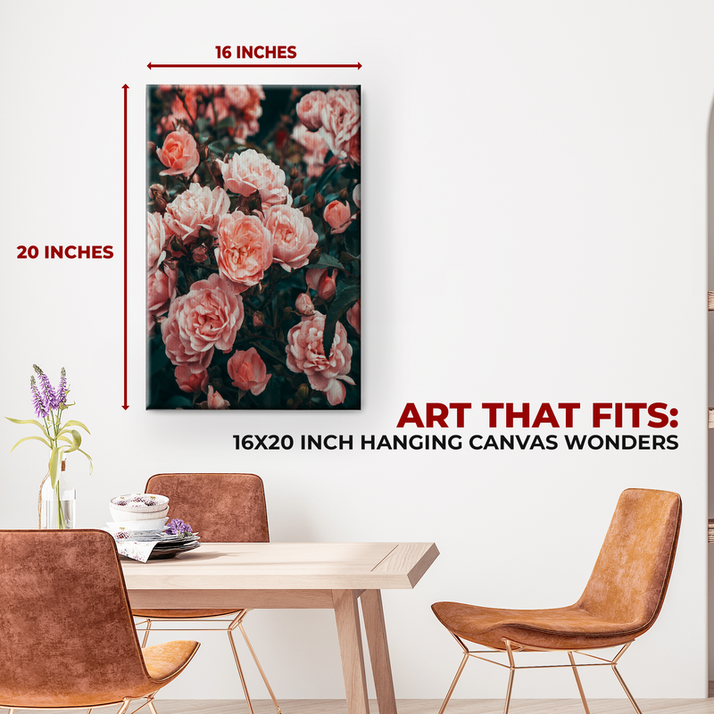 PINK ROSES CANVAS