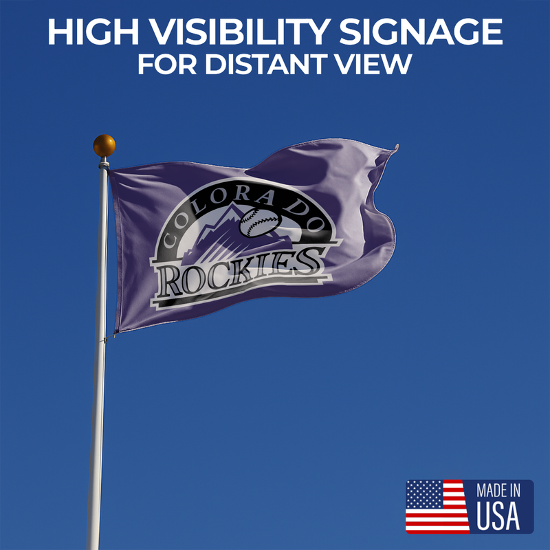 COLORADO ROCKIES FLAG