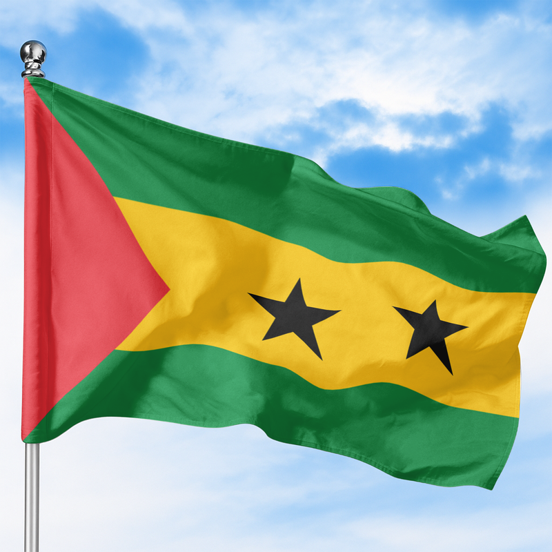 SAO TOME & PRINCIPE FLAG