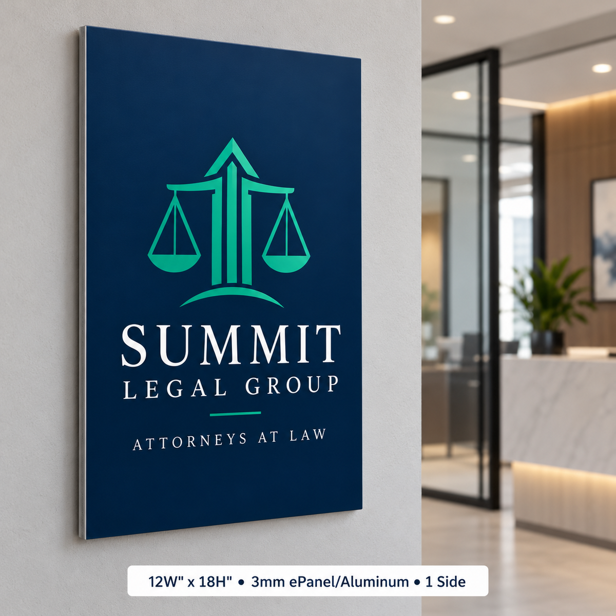 Custom E-Panel Aluminum Composite Signs