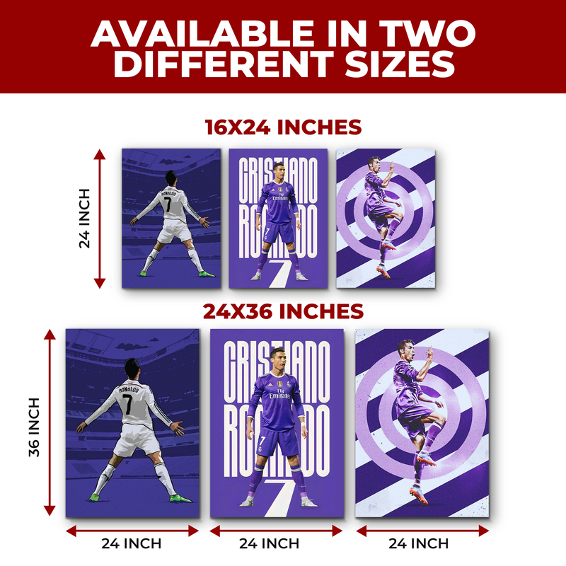CRISTIANO RONALDO WALL CANVAS