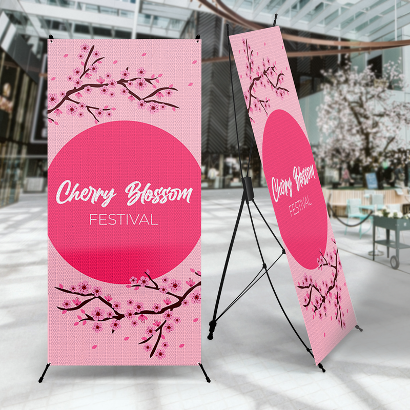 CHERRY BLOSSOM FESTIVAL X-BANNER