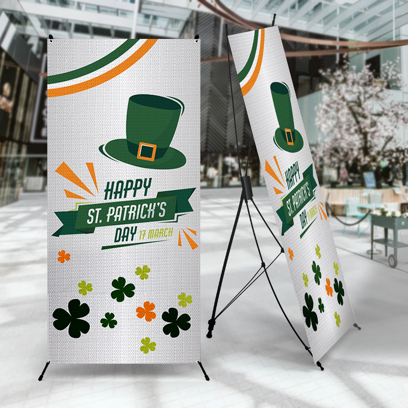 HAPPY ST PATRICK'S DAY X-BANNER