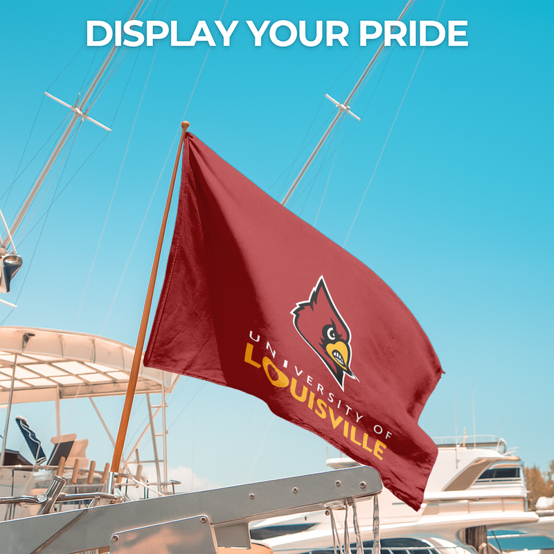 LOUISVILLE UNIVERSITY FLAG