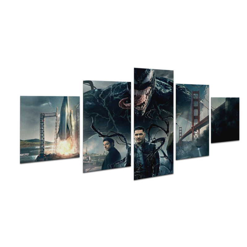VENOM THE MOVIE WALL CANVAS