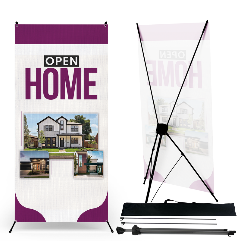 OPEN HOME X-BANNER