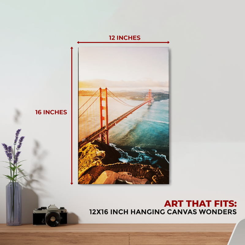 GOLDEN GATE BRIDGE CANVAS DECOR