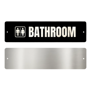 BATHROOM ZONE SIGN