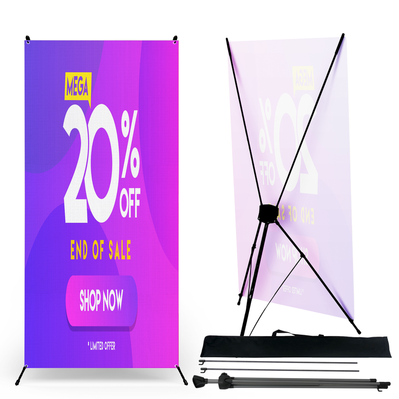 20% OFF X-BANNER