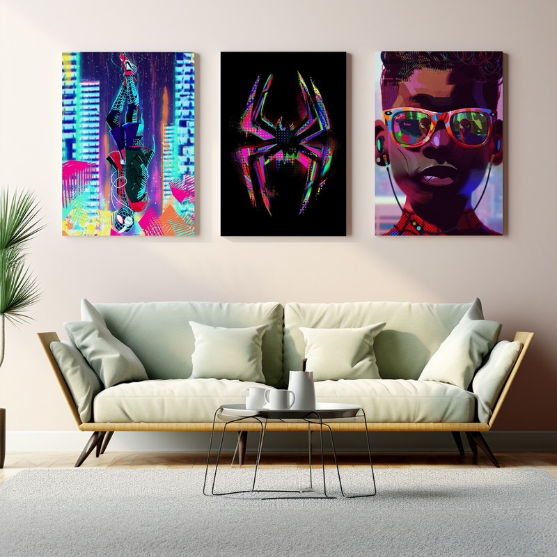 SPIDERMAN MILES MORALES CANVAS DECOR
