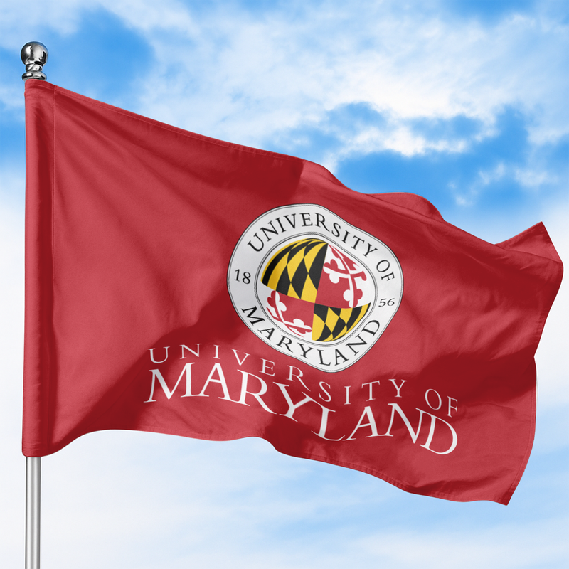 MARYLAND UNIVERSITY FLAG