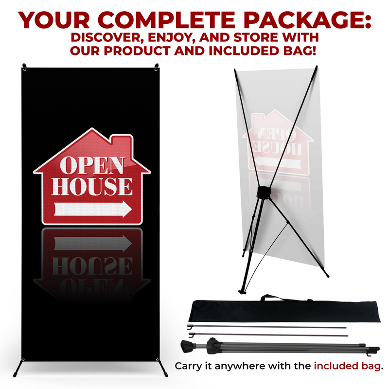 OPEN HOUSE X-BANNER