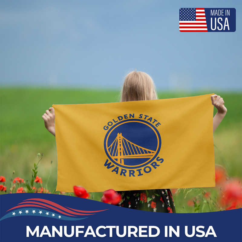 GOLDEN STATE WARRIORS FLAG