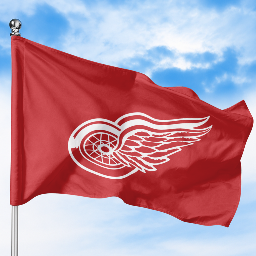DETROIT RED WINGS FLAG