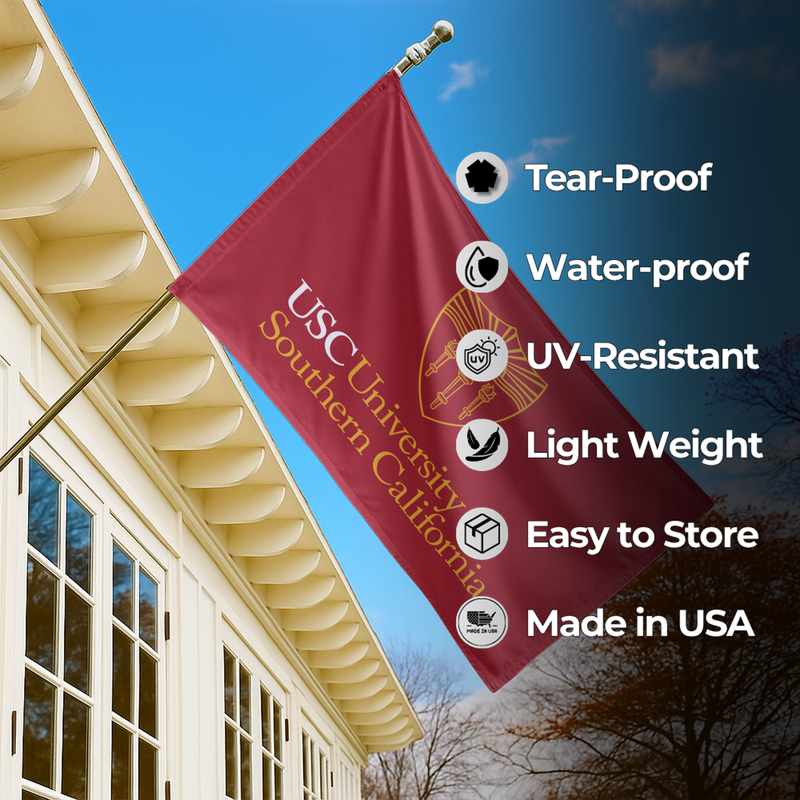 SOUTHERN CALIFORNIA UNIVERSITY FLAG