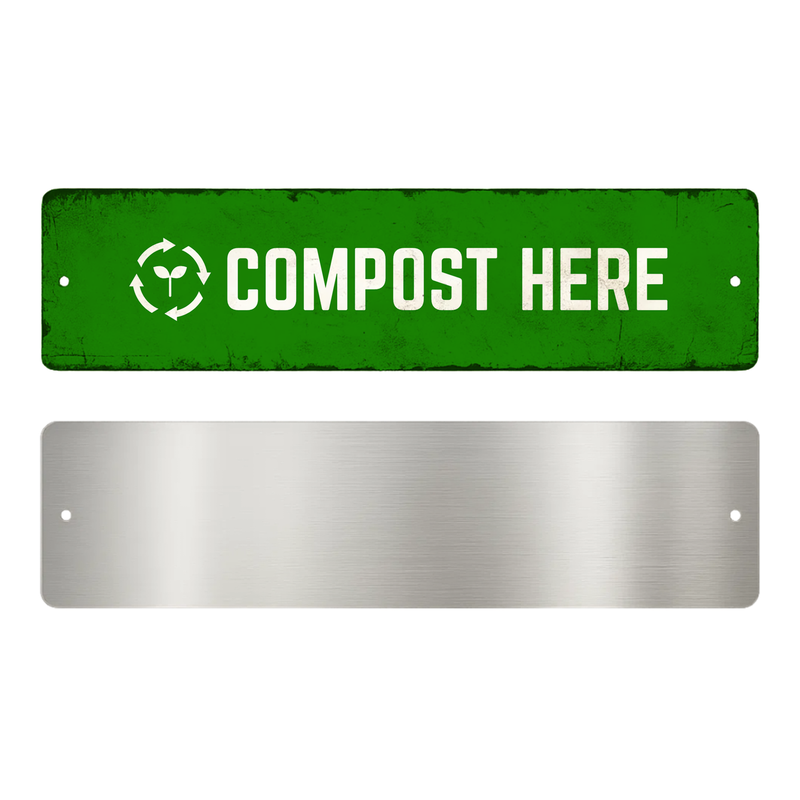 COMPOST HERE SIGN