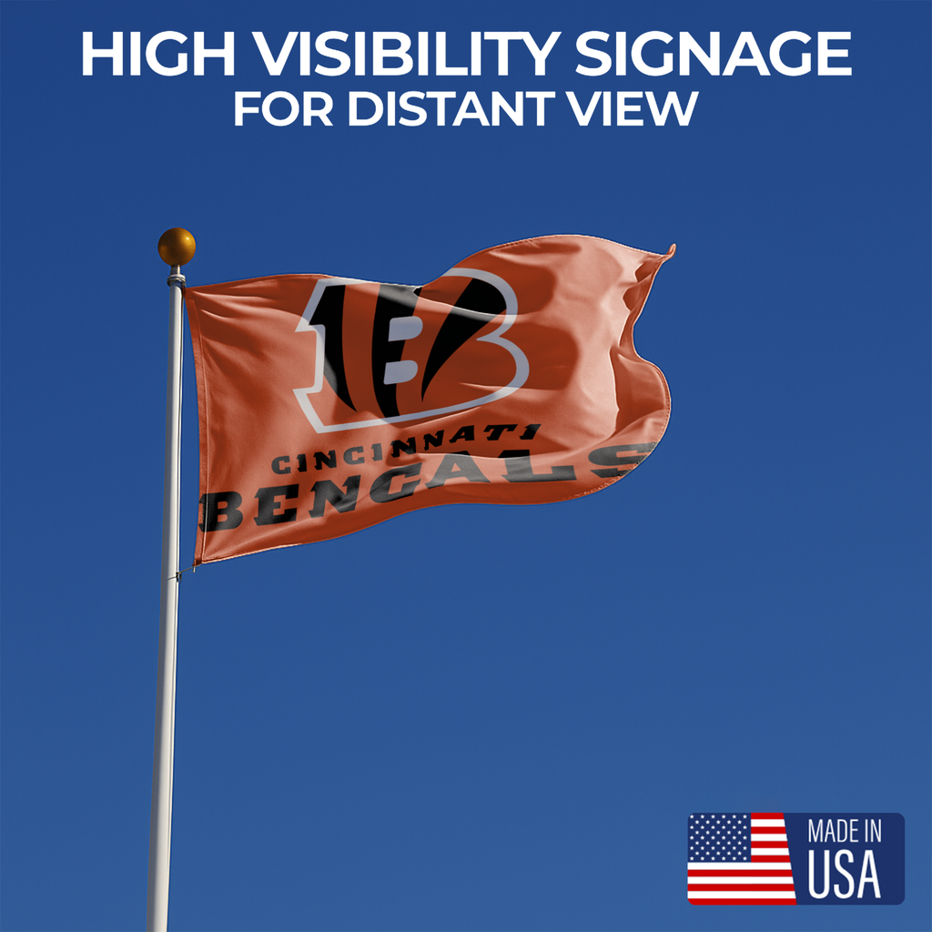 CINCINNATI BENGALS FLAG