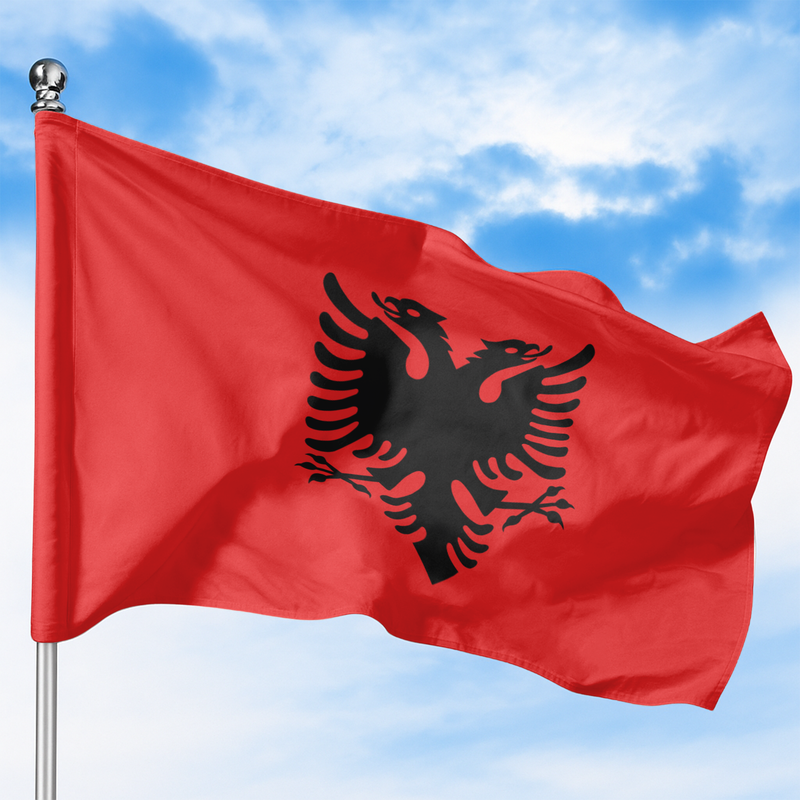 ALBANIA FLAG