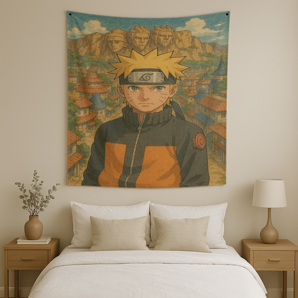 NARUTO'S NINJA LEGACY WALL TAPESTRY