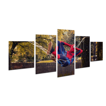 FUNNY SPIDER-MAN WALL CANVAS
