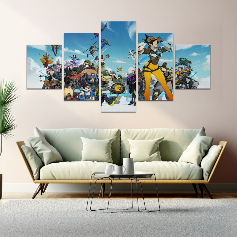 OVERWATCH WALL CANVAS