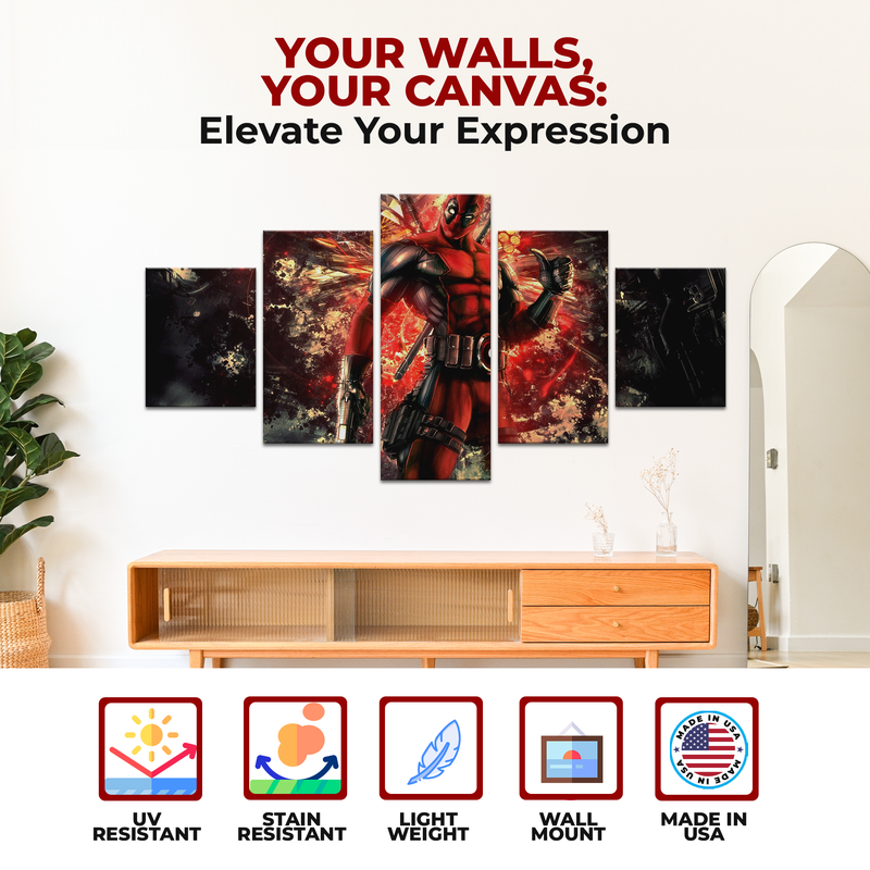 DEADPOOL WALL CANVAS