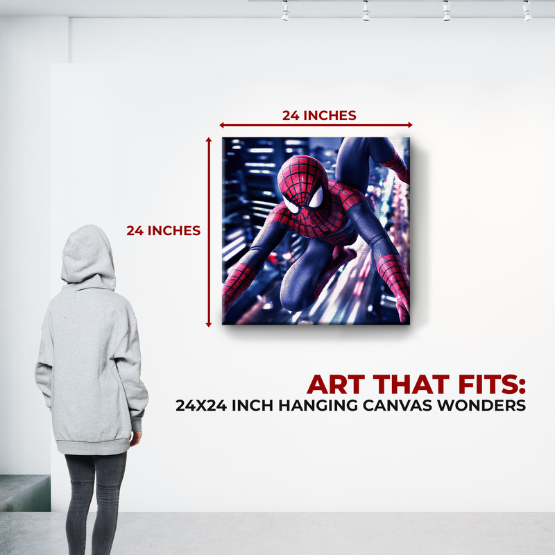 SPIDERMAN WALL CANVAS DECOR
