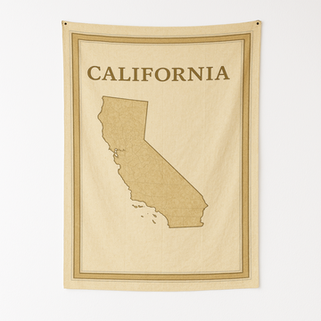 CALIFORNIA WALL TAPESTRY