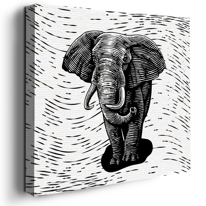 ELEPHANT CANVAS DECOR