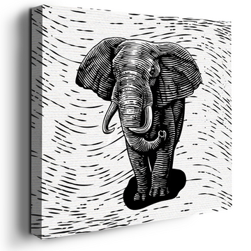 ELEPHANT CANVAS DECOR