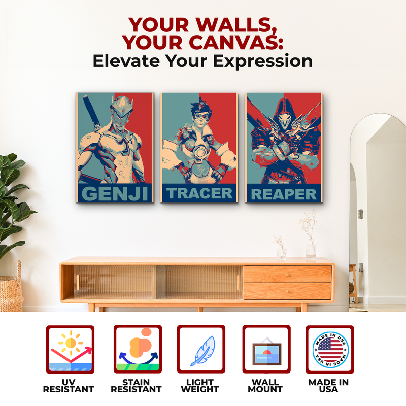 OVERWATCH CANVAS DECOR