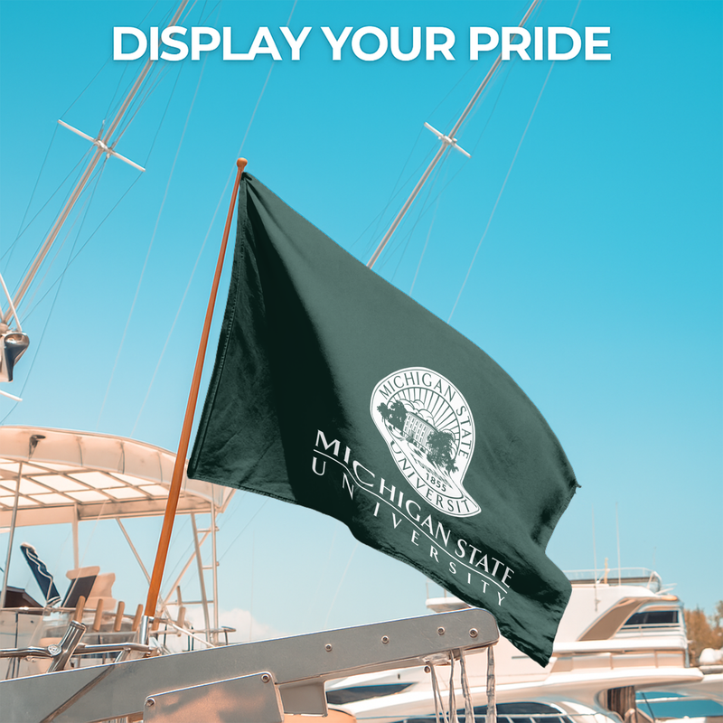 MICHIGAN STATE UNIVERSITY FLAG