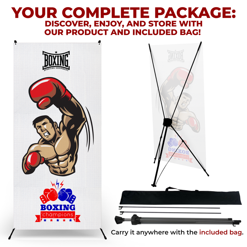 BOXING SPORTING EQUIPMENT  X-BANNER