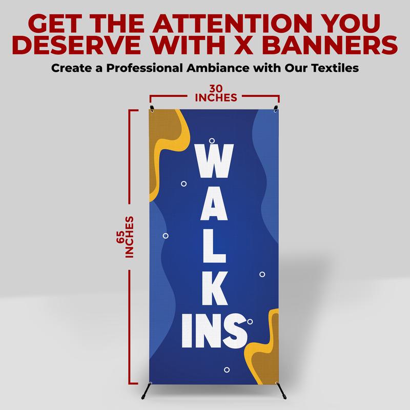 WALKINS X-BANNER