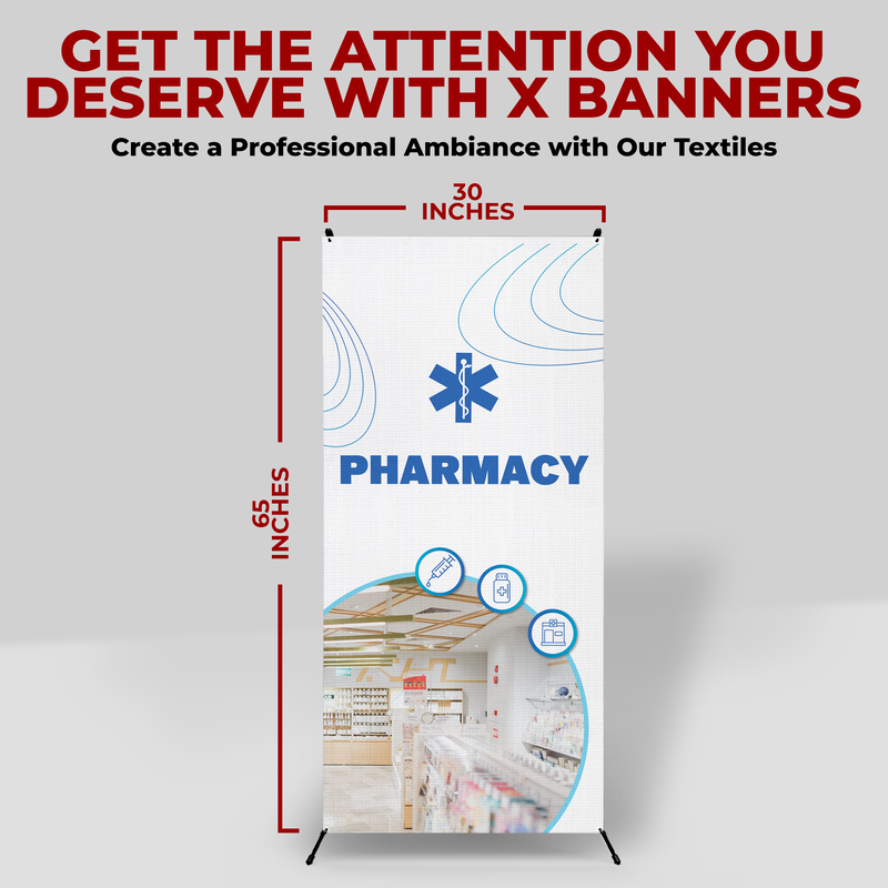 PHARMACY X-BANNER