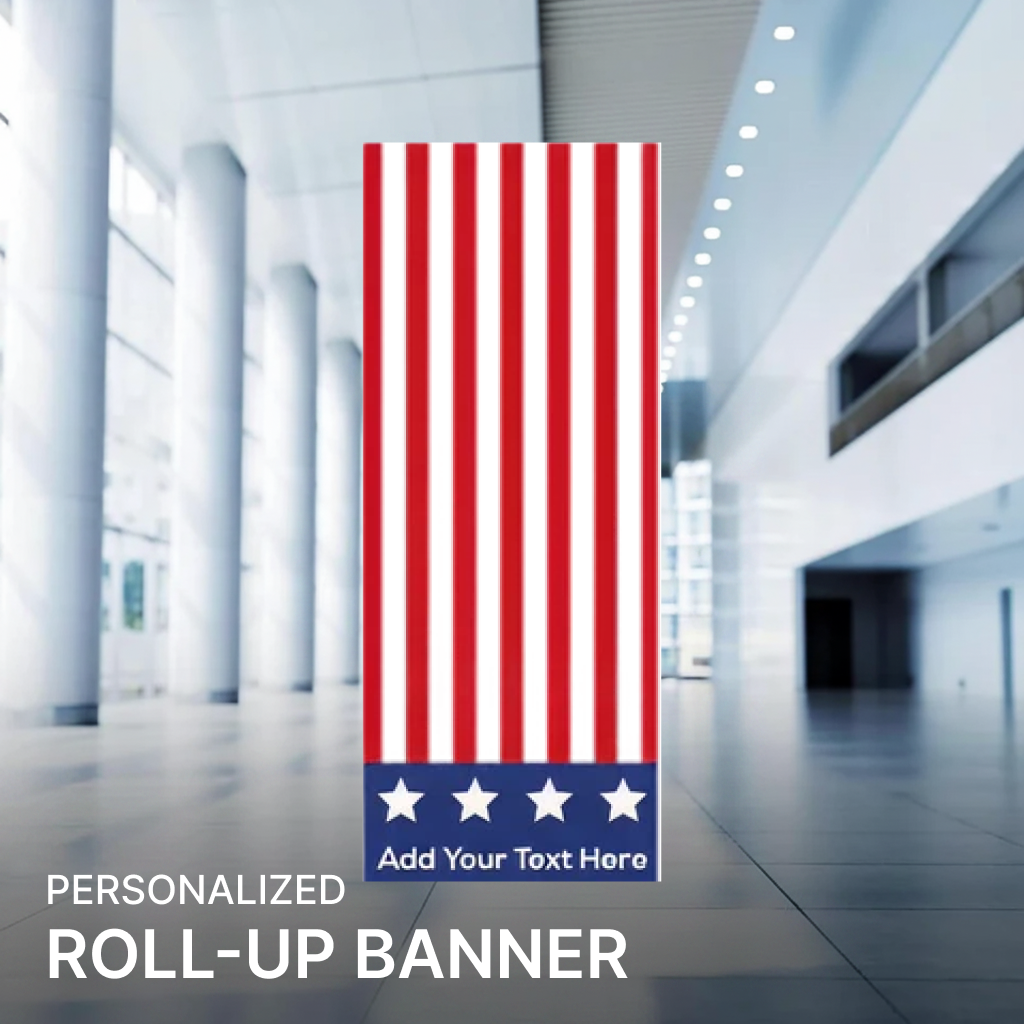 Per Design 250th 4th of July Retractable Banner Design 6