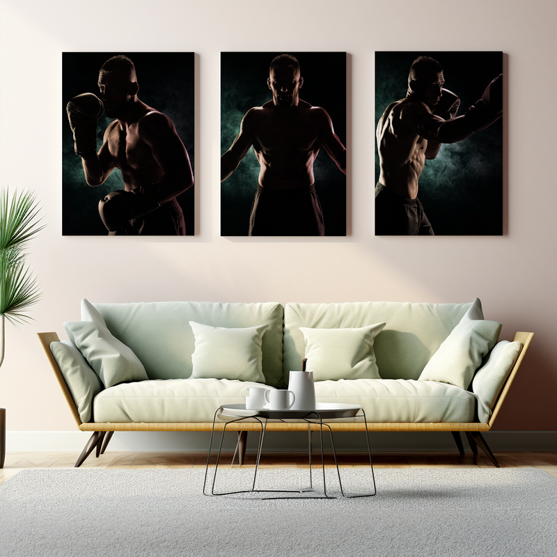 BOXING GUY WALL CANVAS