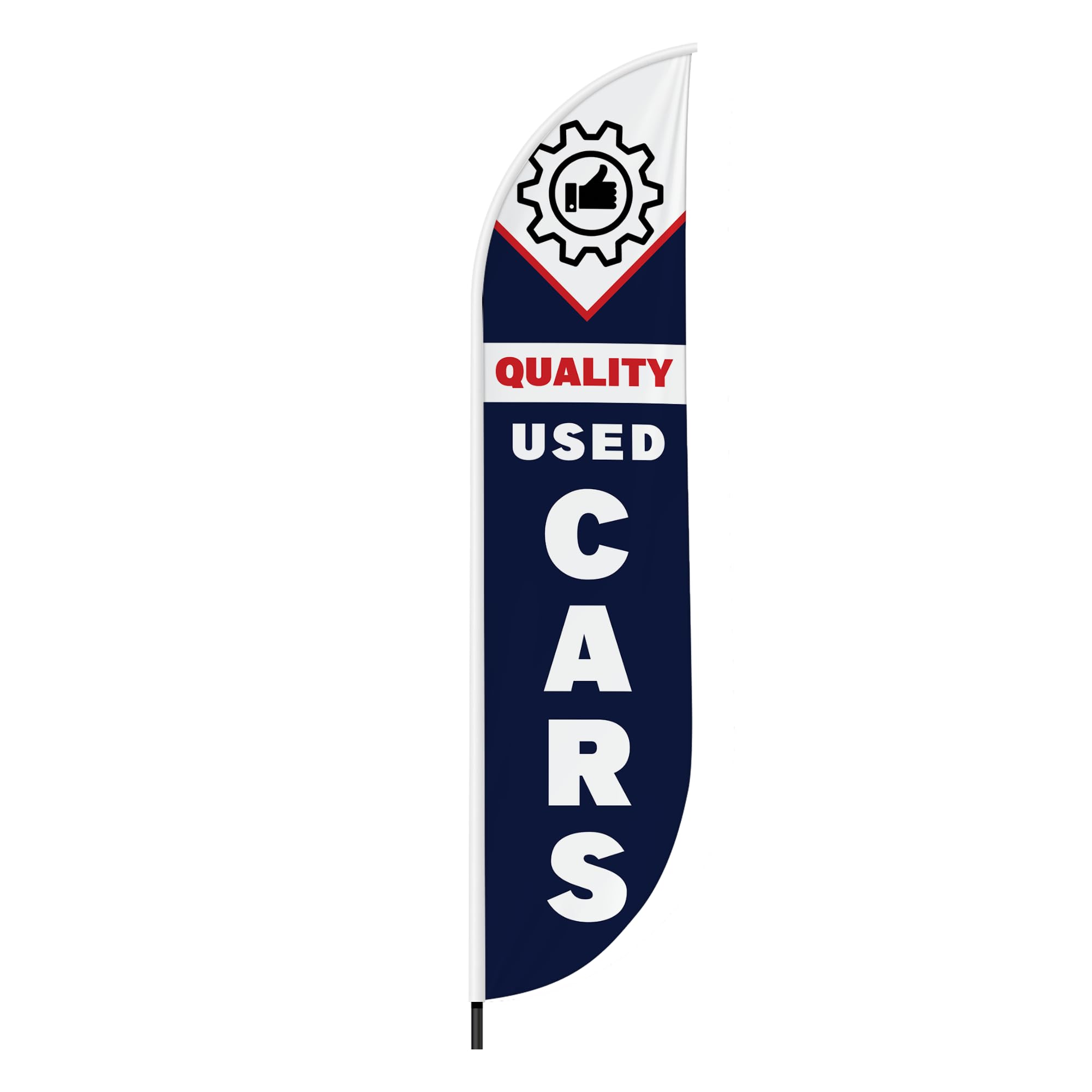 QUALITY CARS FEATHER FLAG
