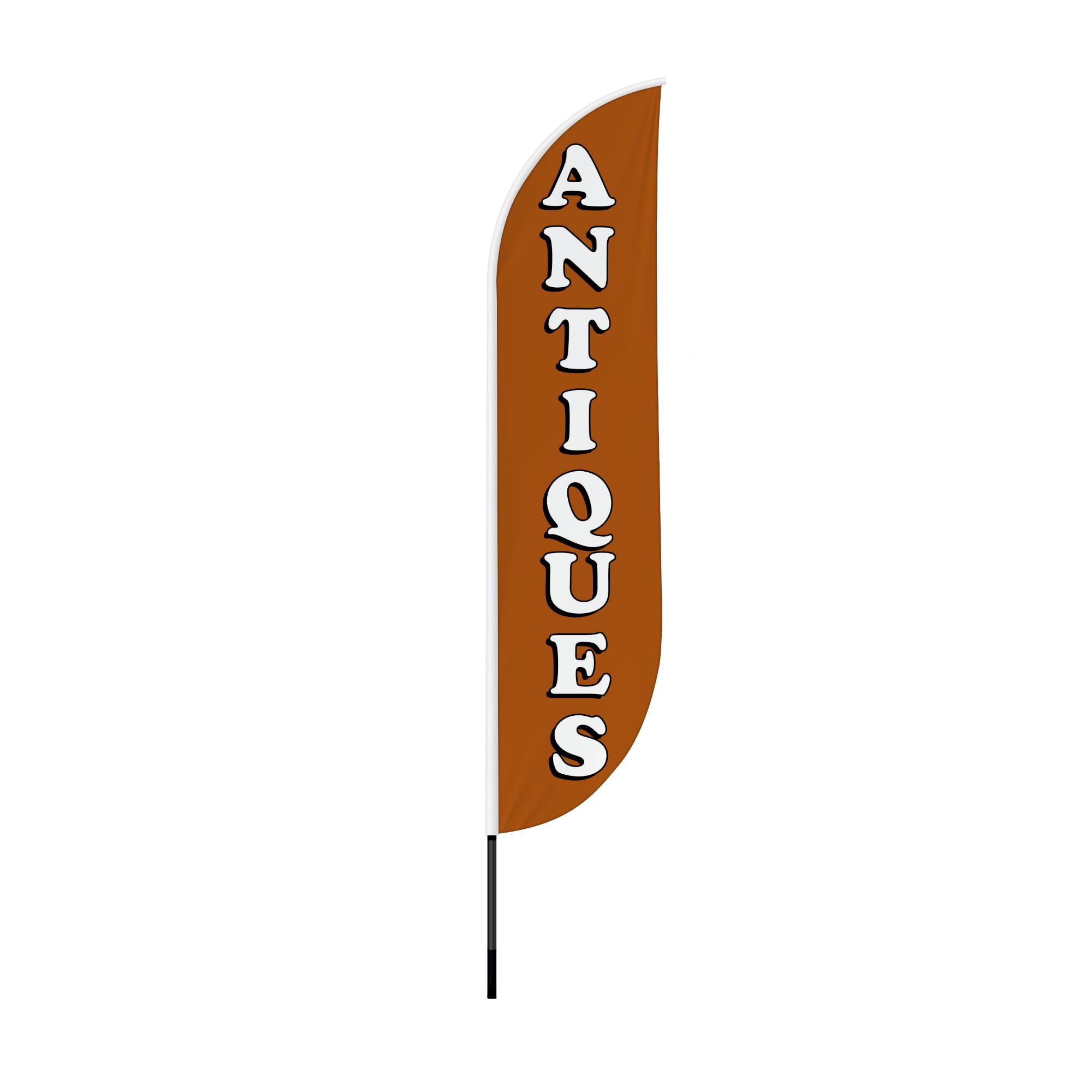 ANTIQUES FEATHER FLAG
