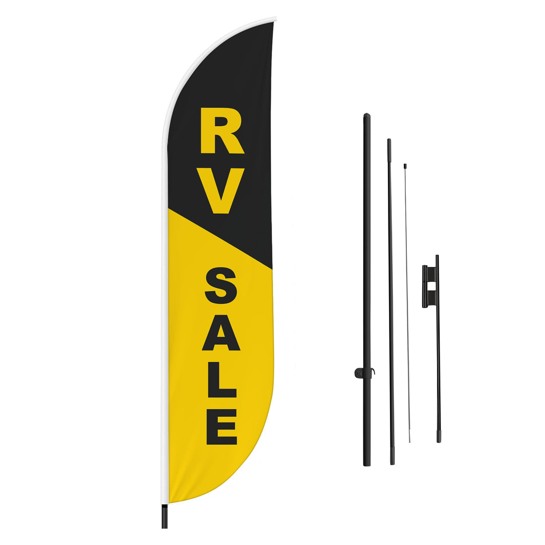 RV SALE FEATHER FLAG