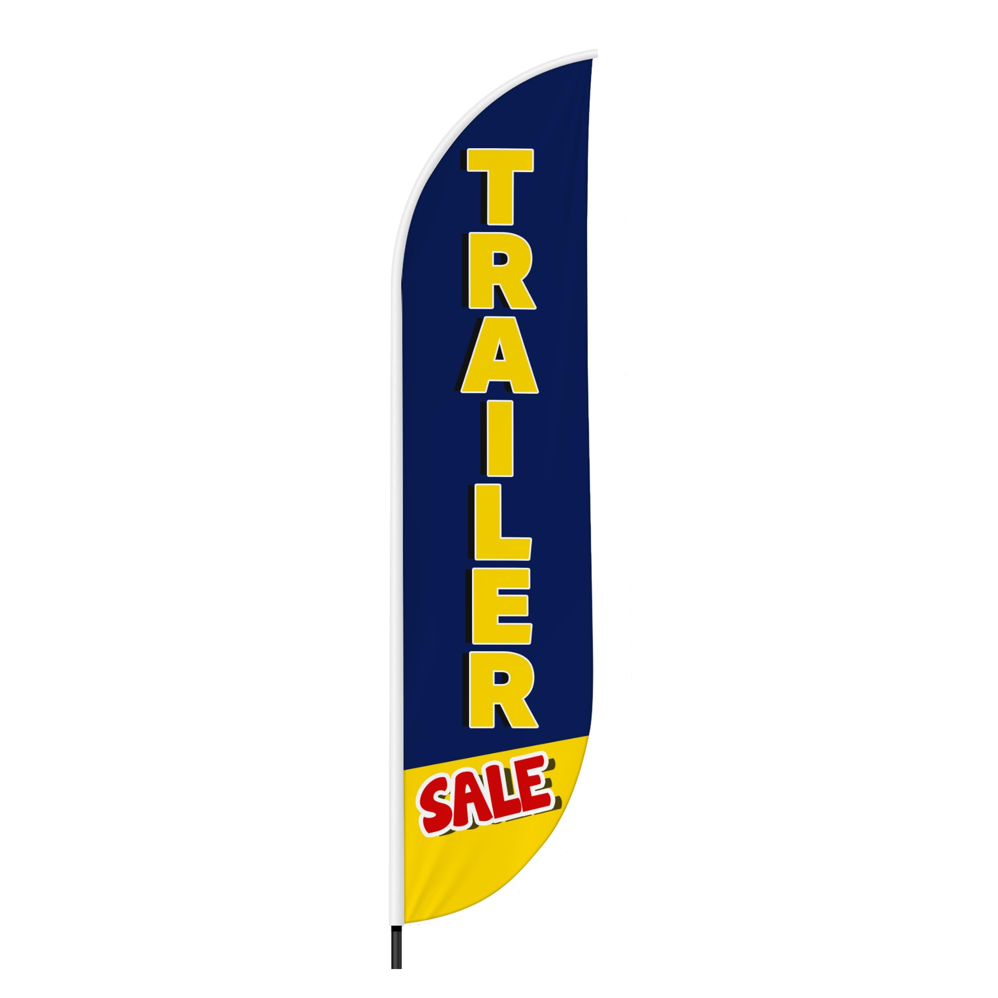 TRAILER SALE FEATHER FLAG