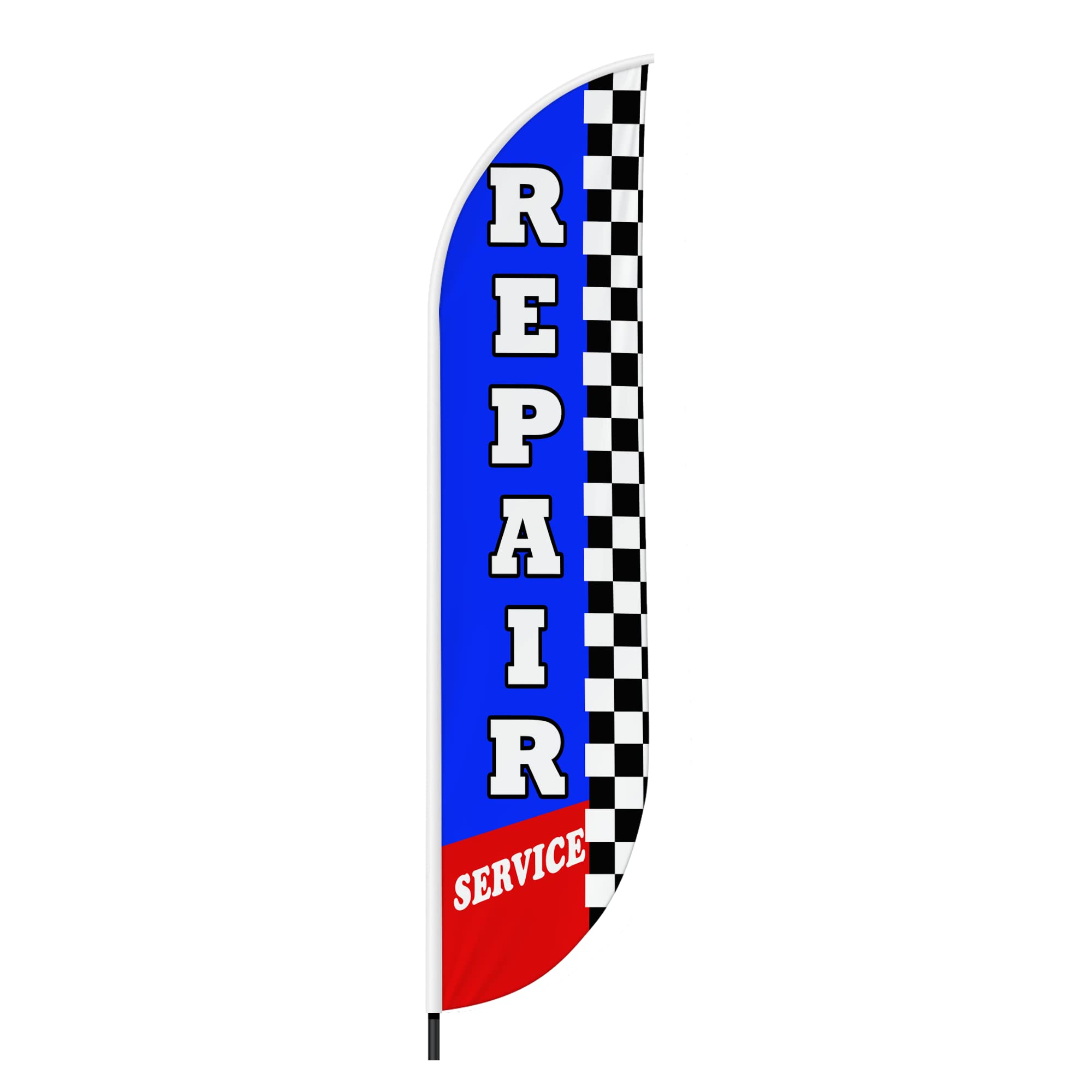 REPAIR SERVICE FEATHER FLAG