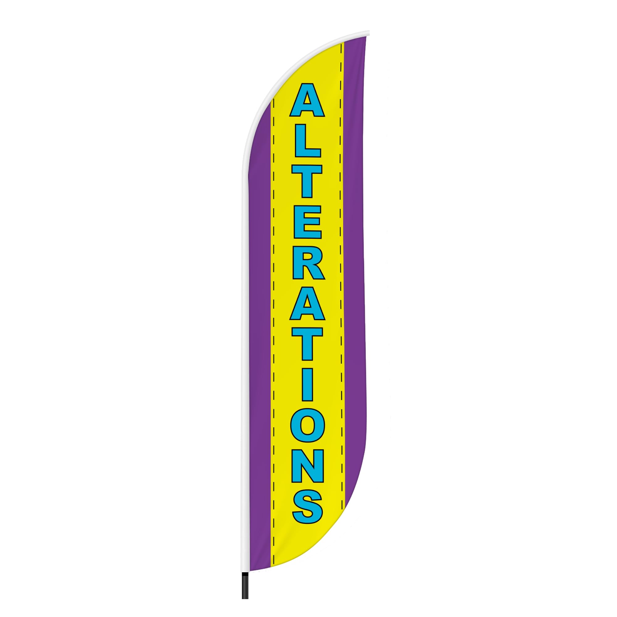 ALTERATIONS FEATHER FLAG