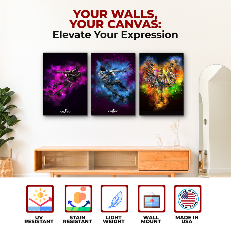 COUNTER-STRIKE CANVAS DECOR