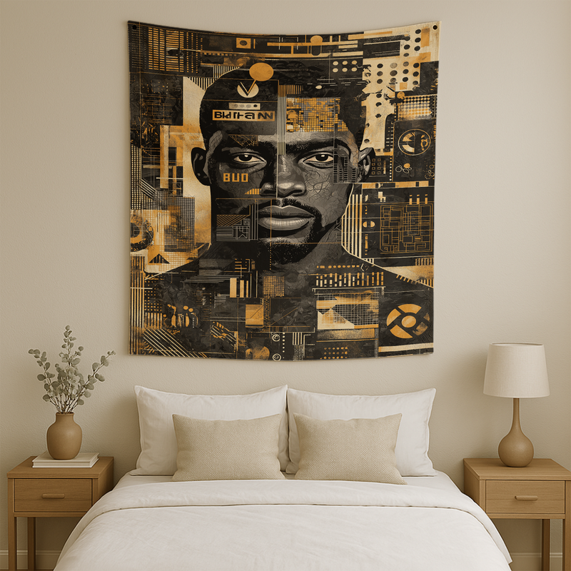 BLACK EXCELLENCE LEGACY WALL TAPESTRY