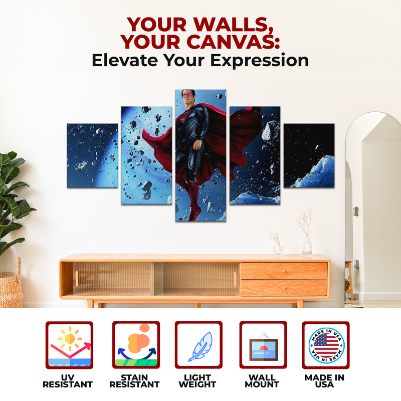 SUPERMAN THE MOVIE WALL CANVAS
