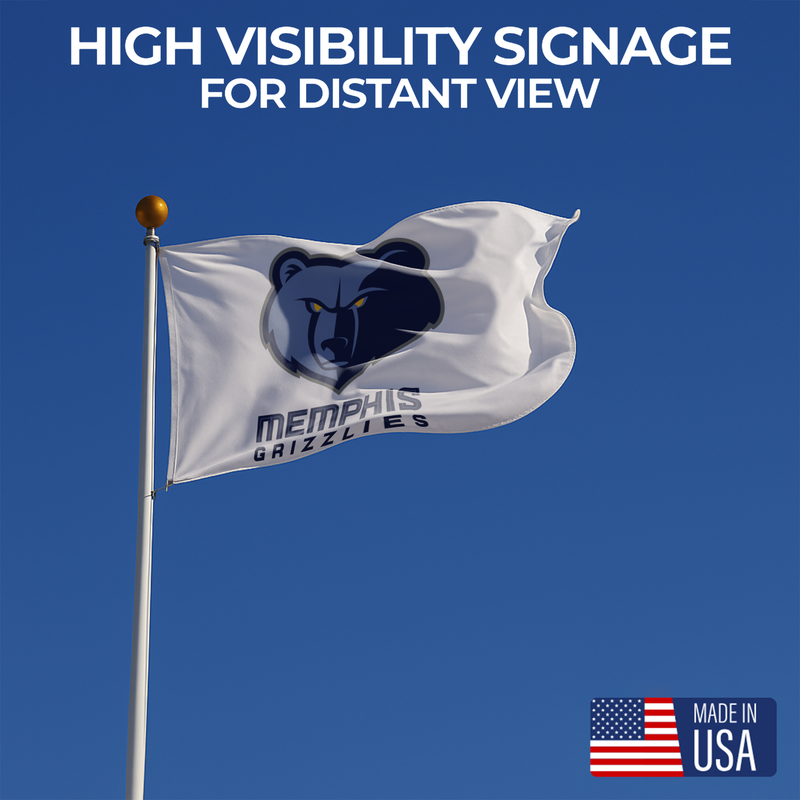 MEMPHIS GRIZZLIES FLAG